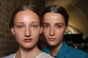 Backstage at Paul Smith Spring 2016