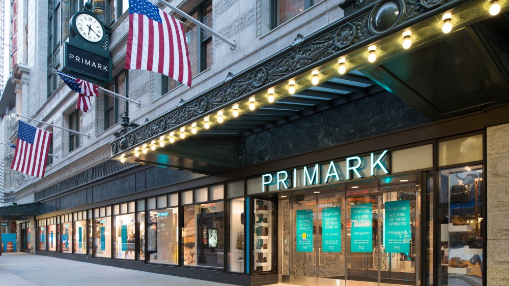 Primark's first US store in dowtown Boston.