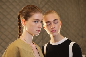 Backstage at Public School RTW Spring 2016