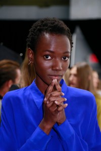 Backstage at Ralph Lauren RTW Spring 2016