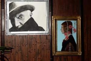 Artwork at Rumpus Room.