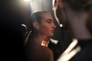 Backstage at Salvatore Ferragamo Spring 2016