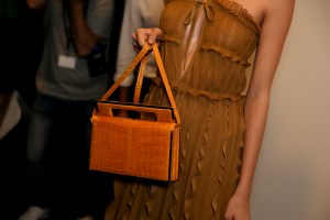 Backstage at Salvatore Ferragamo Spring 2016