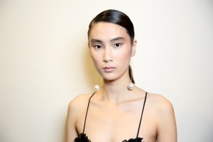 Backstage at Salvatore Ferragamo Spring 2016