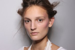 Backstage at Simone Rocha Spring 2016