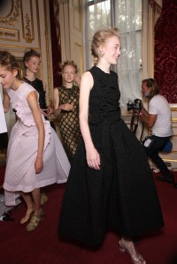 Backstage at Simone Rocha RTW Spring 2016