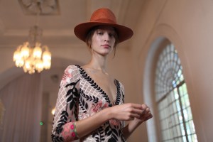 Backstage at Temperley London Spring 2016