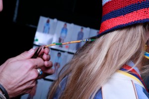 Backstage at Tommy Hilfiger RTW Spring 2016