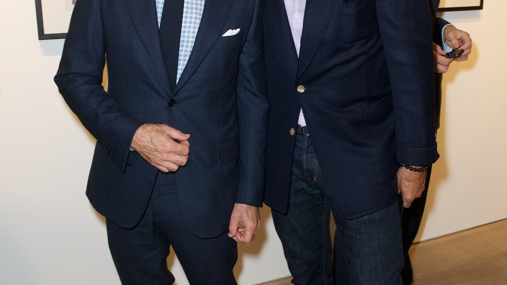Tommy Hilfiger and Phillip Green Tommy Hilfiger Rock Style Exhibit Launch Party London Fashion Week 2015