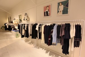 The Tory Sport pop-up shop at 257 Elizabeth Street in New York.