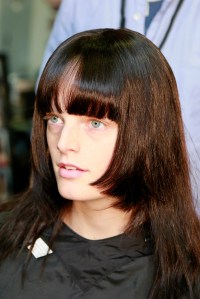 Backstage at Vera Wang RTW Spring 2016