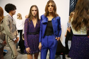 Backstage at Carven RTW Spring 2016