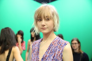 Backstage at Carven RTW Spring 2016