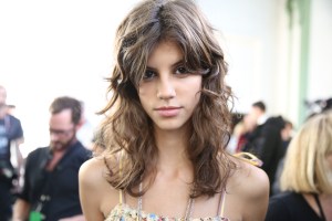 Backstage at Chloé Spring 2016