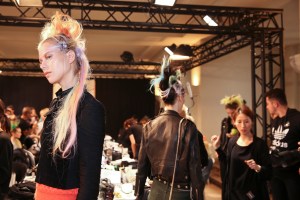 Backstage at Haider Ackermann Spring 2016