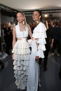 Backstage at Balmain Spring 2016