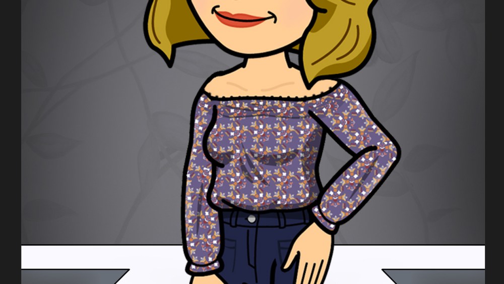 A designer look for Bitmoji.
