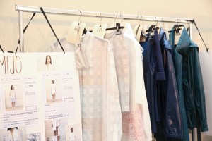 Backstage at Akris Spring 2016