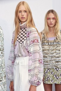 Backstage at Giambattista Valli Spring 2016