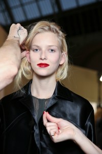Backstage at Nina Ricci Spring 2016