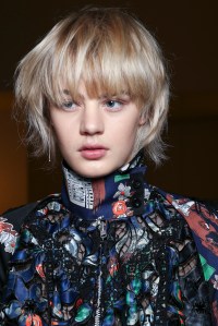 Backstage at Sacai Spring 2016