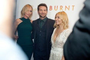 Uma Thurman, Bradley Cooper and Sienna Miller.
