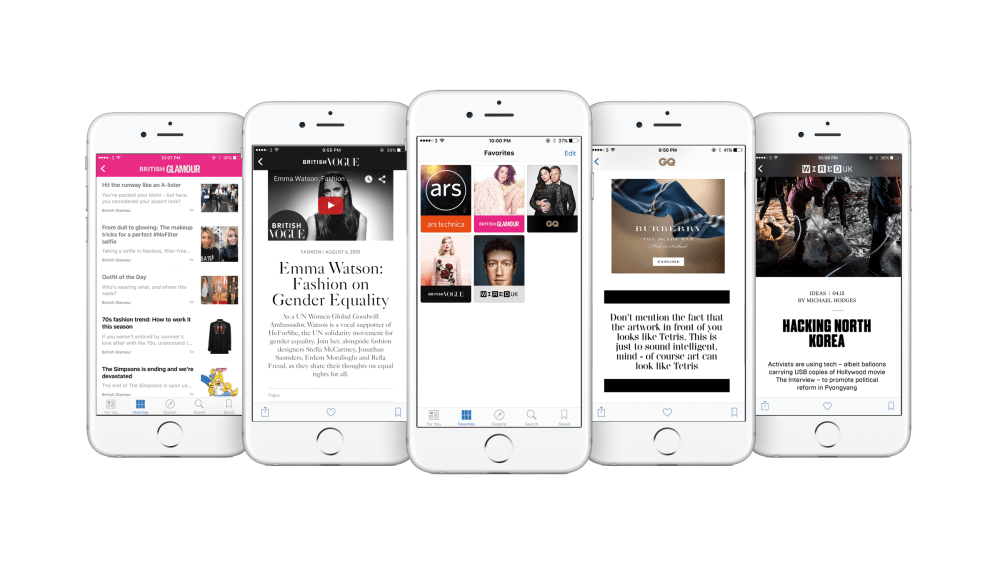 UK Digital editions Glamour, Vogue, GQ and Wired