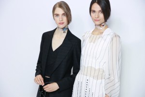 Backstage at Dior Spring 2016