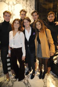 Maria Sole Ferragamo, Edgardo Osorio and Martina Ferragamo Ed Burstell Zaha Hadid Edeline Lee Aquazurra