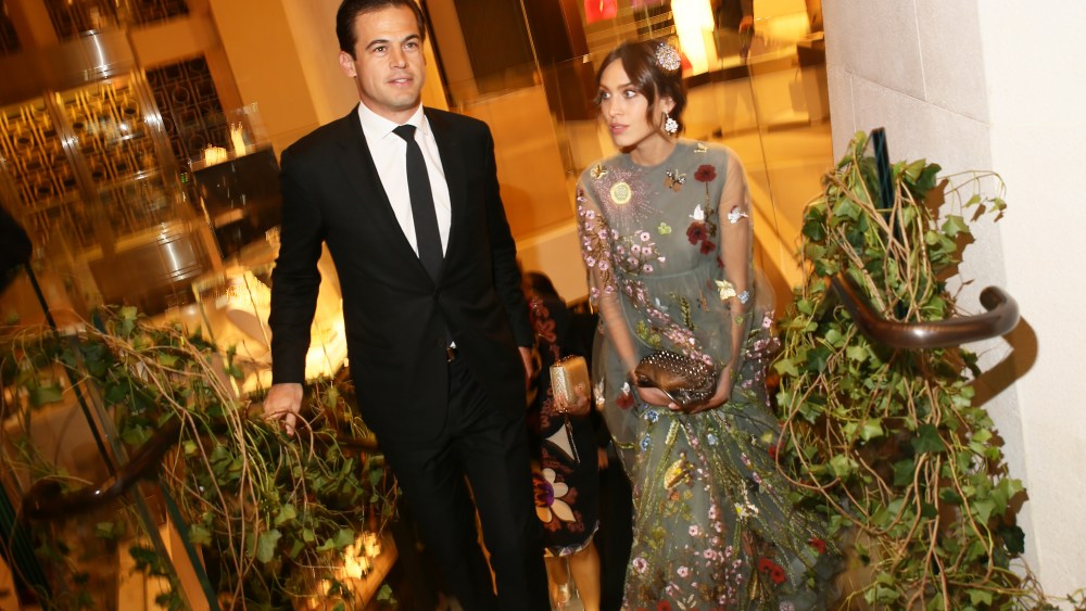 Daniel Paltridge and Alexa Chung