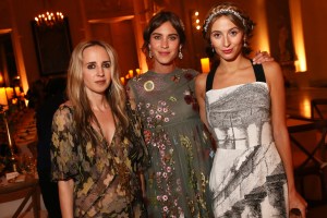 Hope Atherton, Alexa Chung and Harley Viera-Newton.