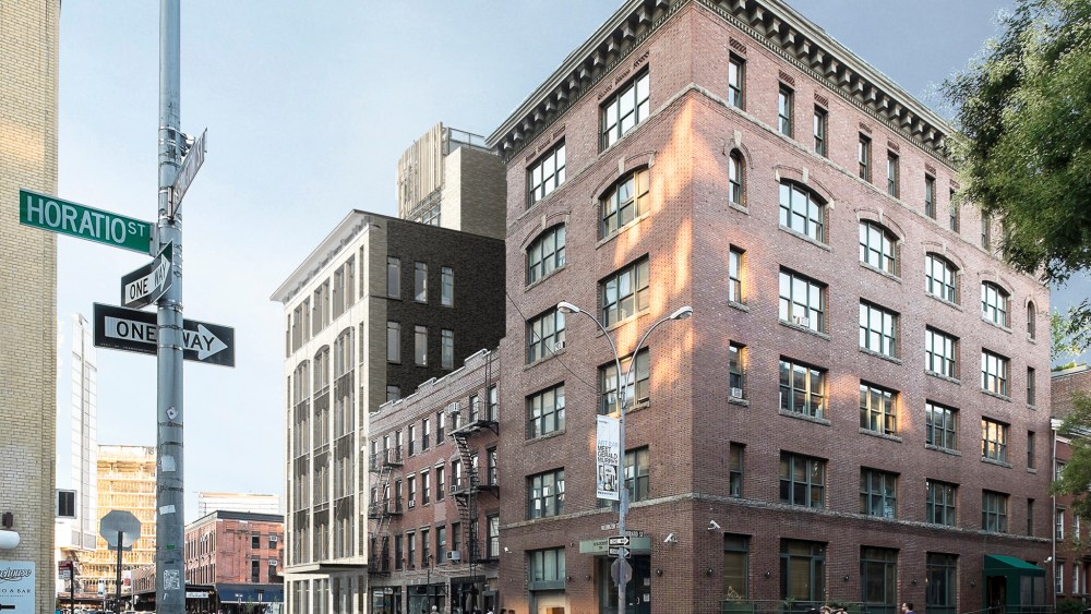 A rendering of the Gansevoort Street project.