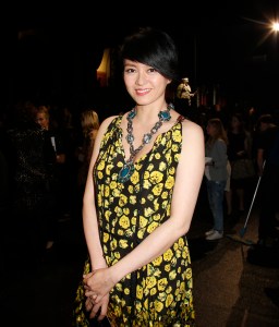 Gigi Leung lanvin front row spring 2016