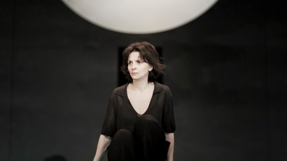 Juliette Binoche in Antigone.