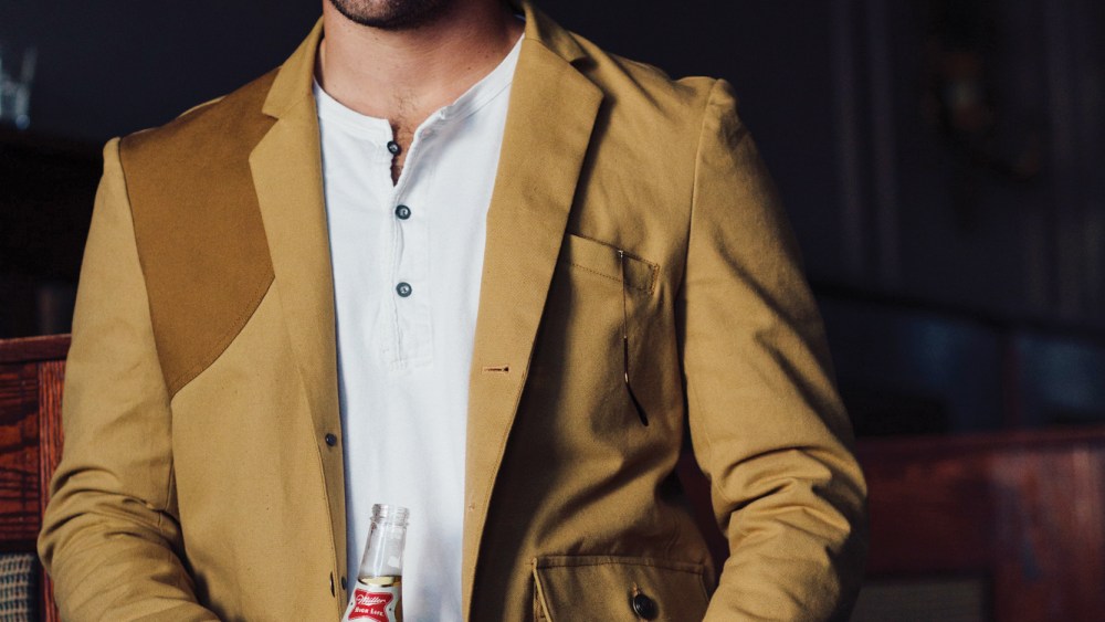 A look from Miller Brewing Co.'s capsule collection of men’s wear.