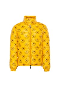 A puffer jacket from Moncler's capsule collection with Friends With You.