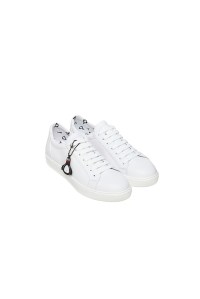 Sneakers from Moncler's capsule collection with Friends With You.