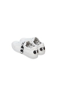 Sneakers from Moncler's capsule collection with Friends With You.