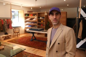 Brendon Babenzien at Noah store in Nolita.