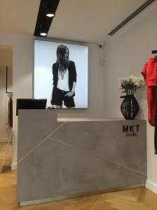 The interior of the MKT Studio store