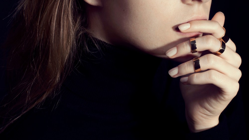 Rings from Magdalena Frackowiak's debut jewelry collection