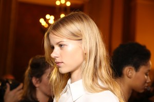 Backstage at Stella McCartney Spring 2016