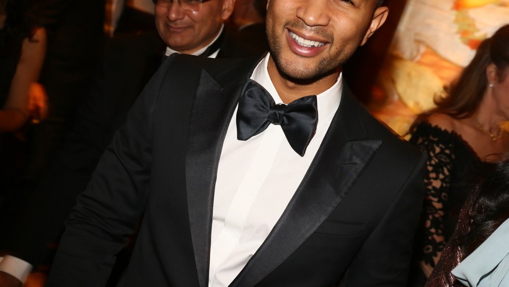 John Legend at the UN Humanitarian Awards