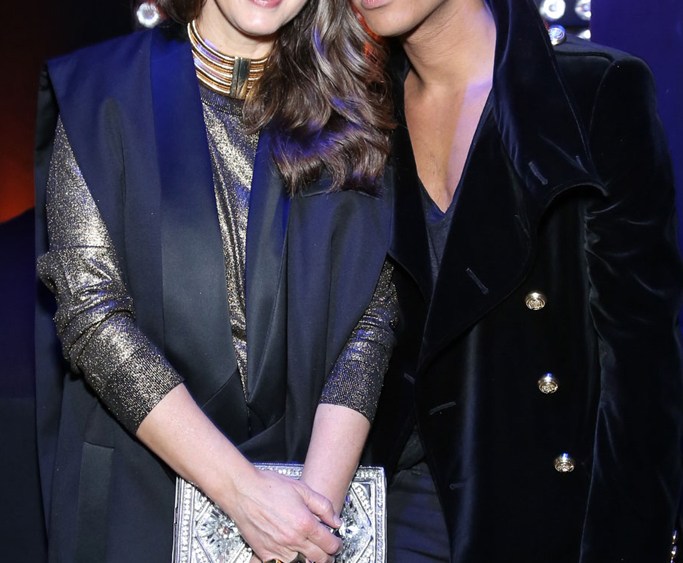 Ann-Sofie Johansson and Olivier Rousteing