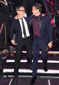Robert Downey Jr. and Orlando Bloom
