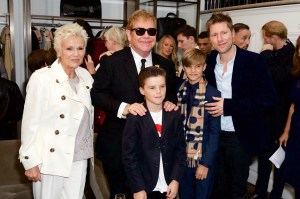 Julie Walters, Elton John Christopher Bailey Romeo Cruz Beckham