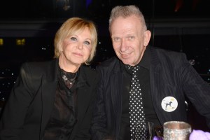 Marie-Christiane Marek and Jean Paul Gaultier