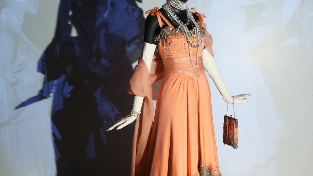 A view of "Jacqueline de Ribes: The Art of Style" at The Met.