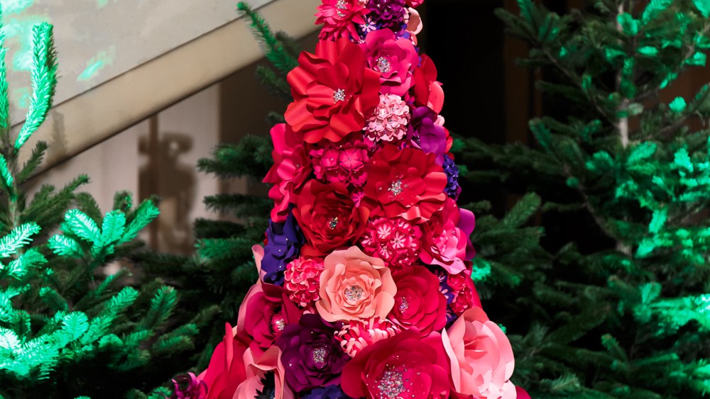 Emanuel Ungaro's Christmas tree