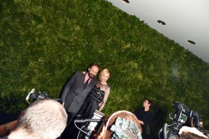 Ralph Fiennes with Cate Blanchett in Chanel.